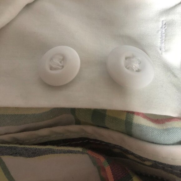 Nautica Jeans Co Shorts Mens 30 Waist Plaid Flat Front Pockets Bermuda Golf - Picture 5 of 6